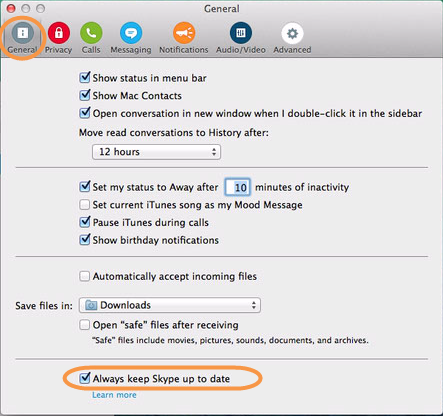 skype for business open on startup mac os